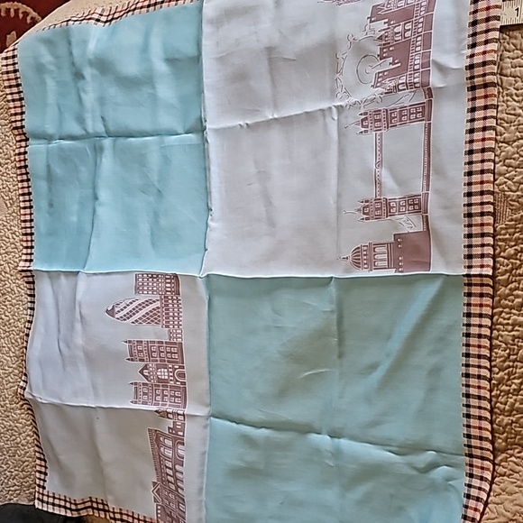 Daks London New Handkerchief Vintage Daks Handkerchief Bandana Neck Scarf Hanky - Picture 2 of 4